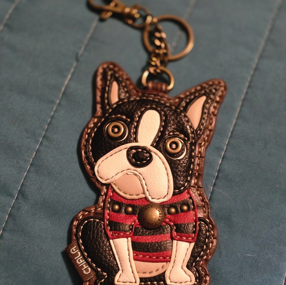 Boston Terrier/French Bulldog Chala Keychain coin purse